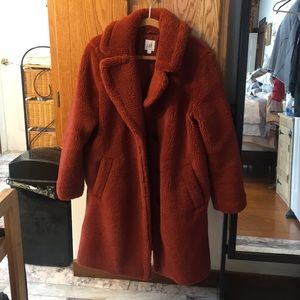 GAP Fluffy Trench Coat